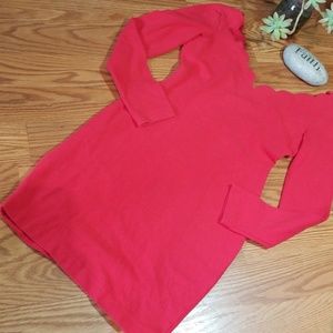 Red‎ hour glass dress